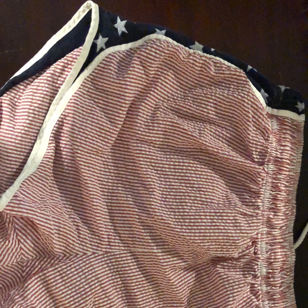 Lauren James Seersucker America Shorts